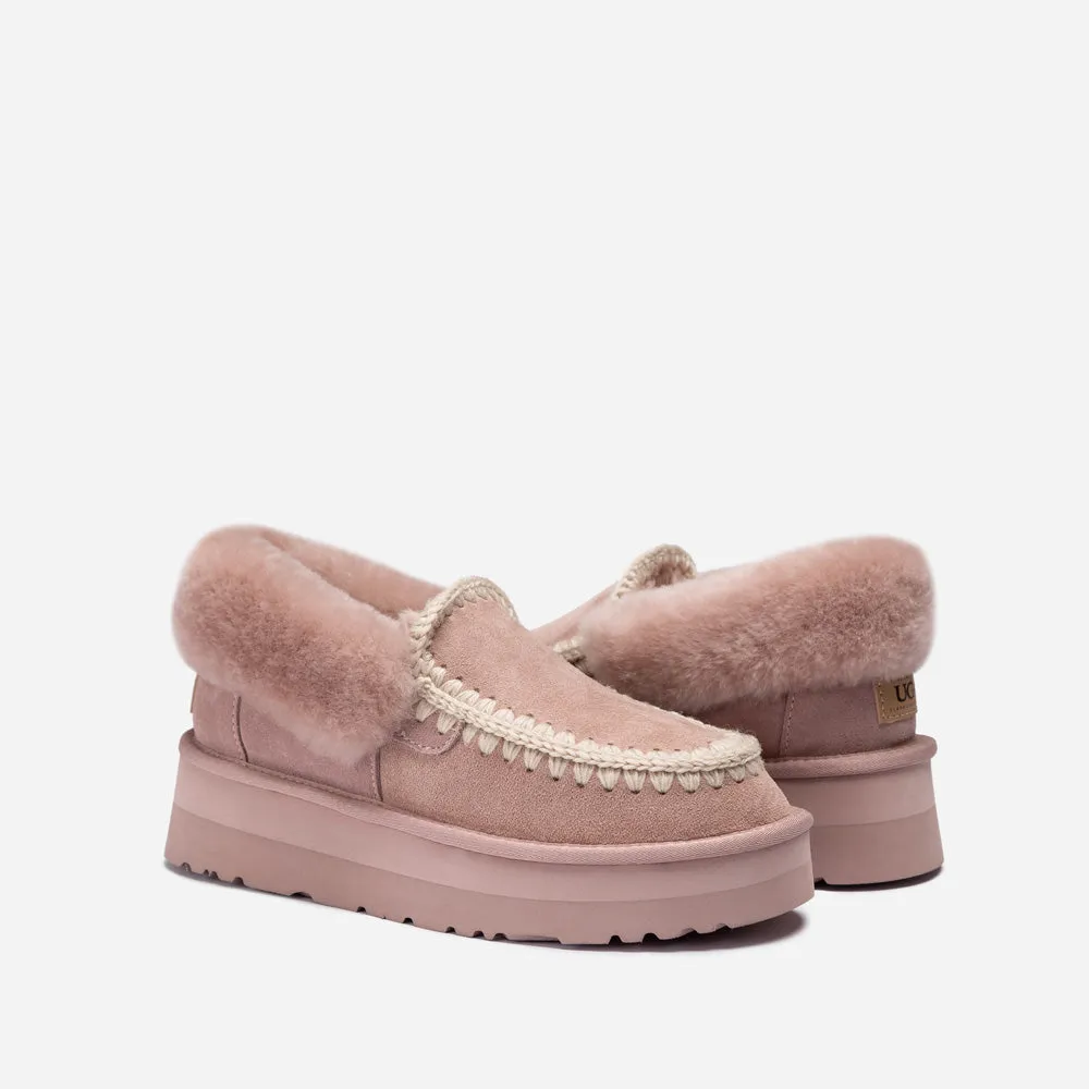 Ugg Platform Eskimo Collar Boots