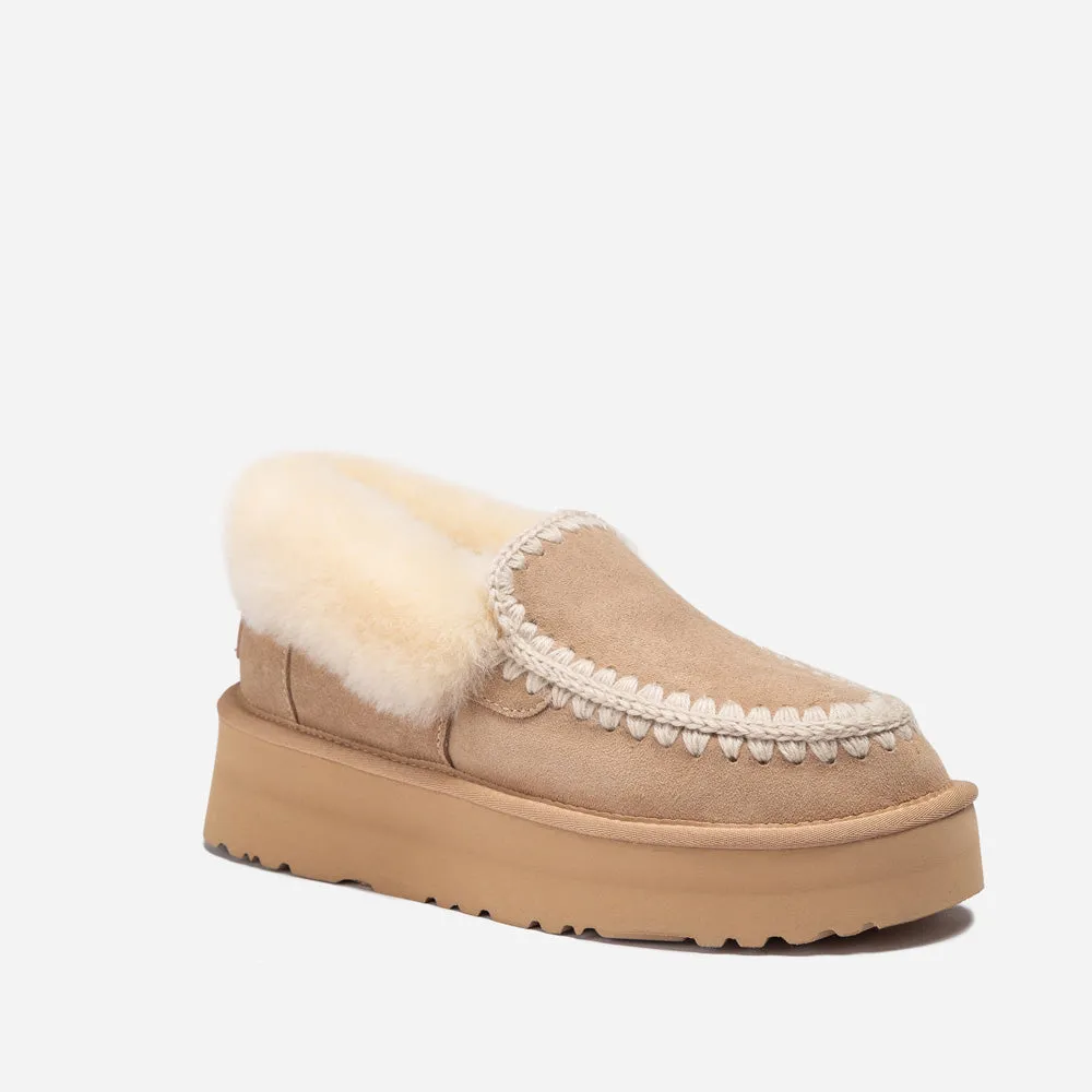 Ugg Platform Eskimo Collar Boots