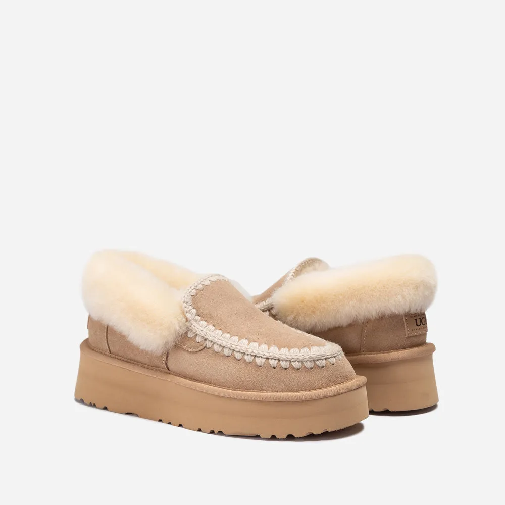 Ugg Platform Eskimo Collar Boots