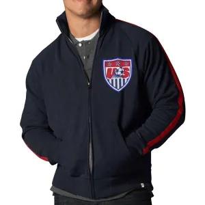 USA United States Soccer Team 47 Brand Navy Scrimmage Zip Up Track Jacket