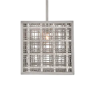 Uttermost Pendleton 1 Light Nickel Pendant