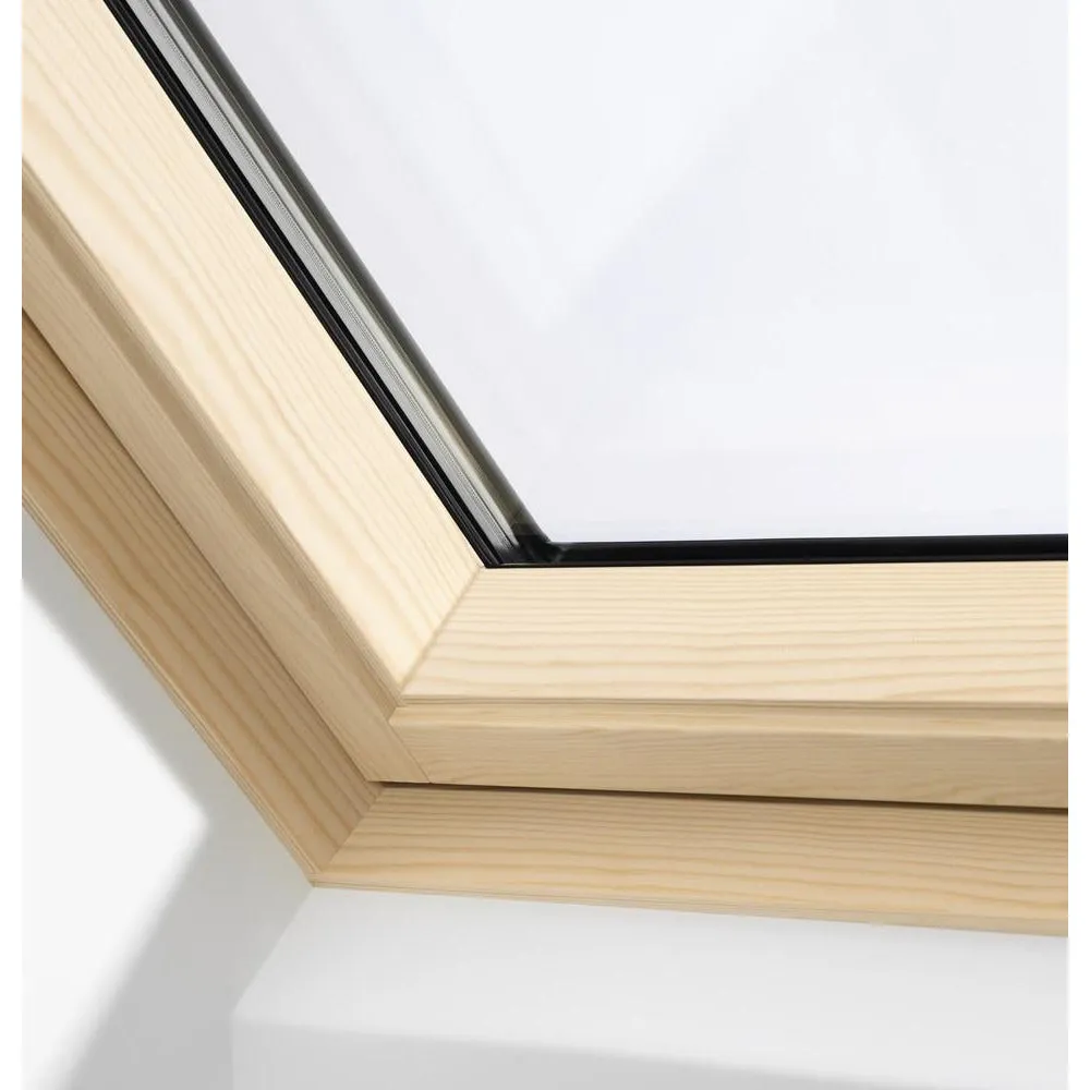 VELUX GGL CK04 SD5J3 Pine Centre-Pivot Conservation Window (55 x 98 cm)