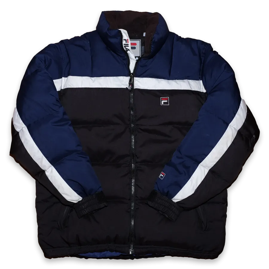 Vintage Fila Puffer Down Jacket Small / Medium