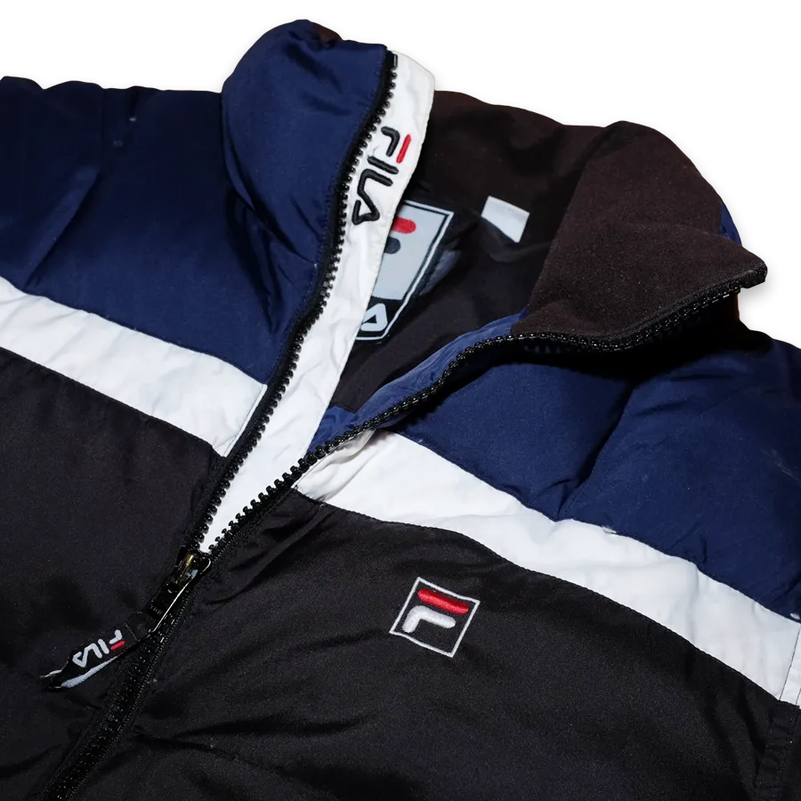 Vintage Fila Puffer Down Jacket Small / Medium