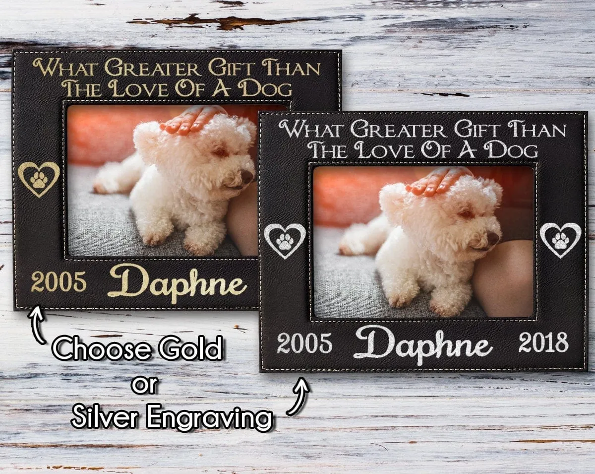 What Greater Gift than the Love of a Dog or Cat | Picture Frame