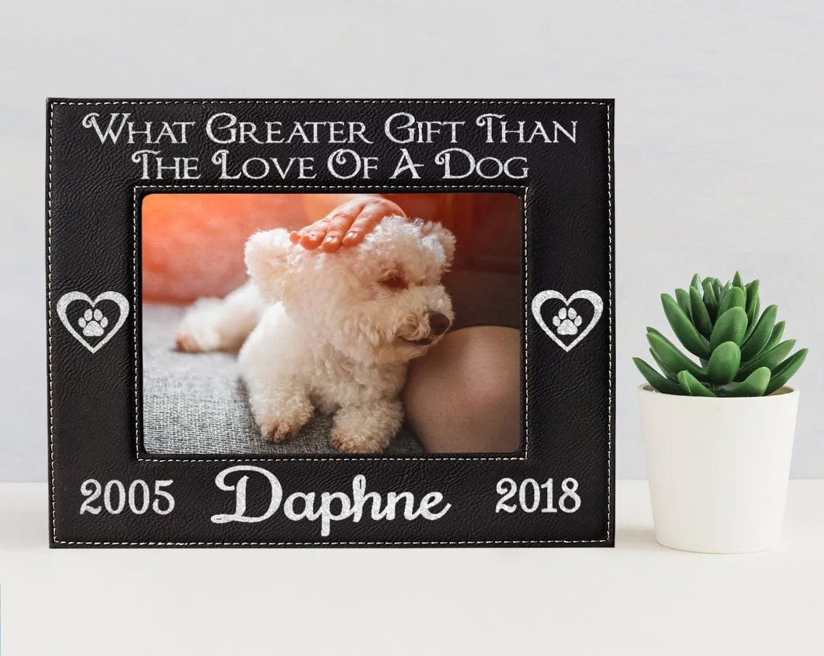 What Greater Gift than the Love of a Dog or Cat | Picture Frame