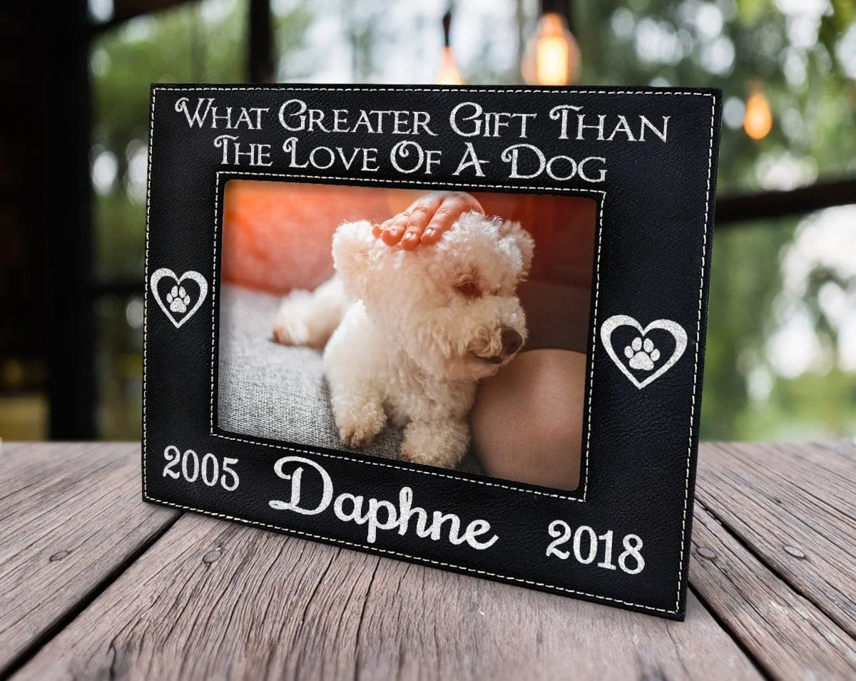 What Greater Gift than the Love of a Dog or Cat | Picture Frame