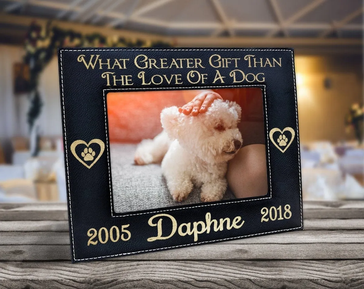 What Greater Gift than the Love of a Dog or Cat | Picture Frame