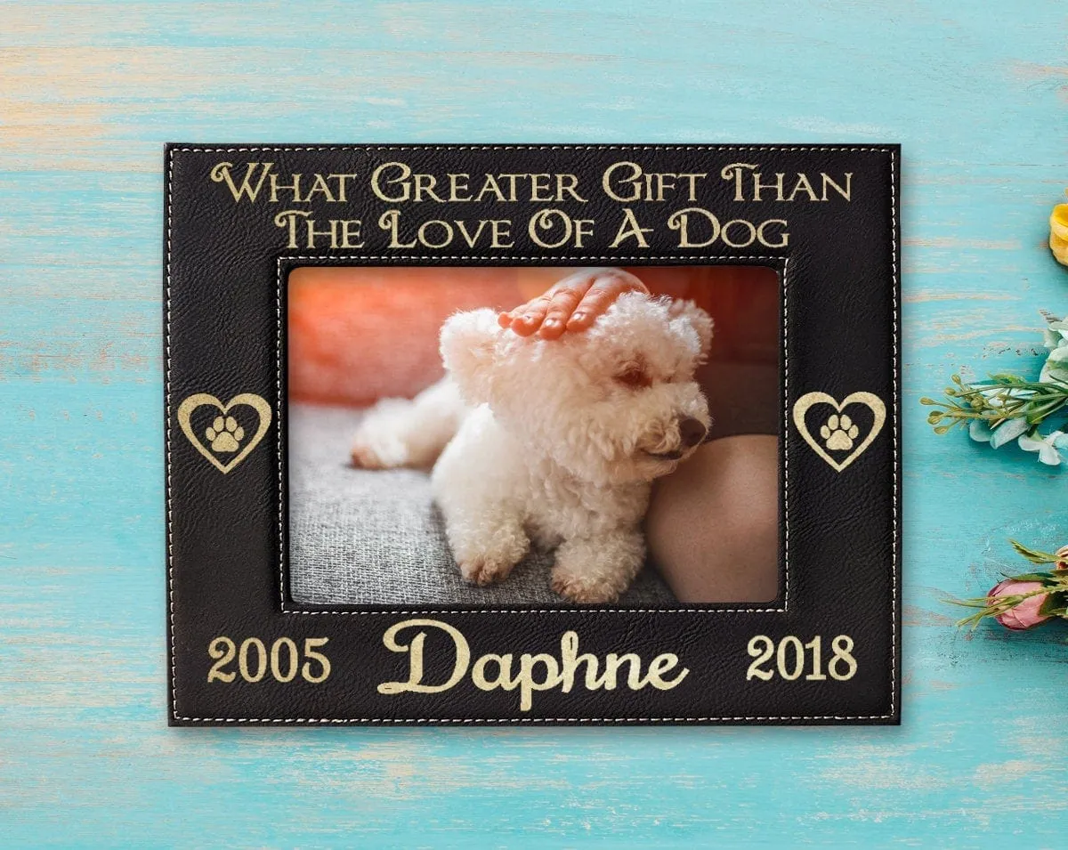 What Greater Gift than the Love of a Dog or Cat | Picture Frame