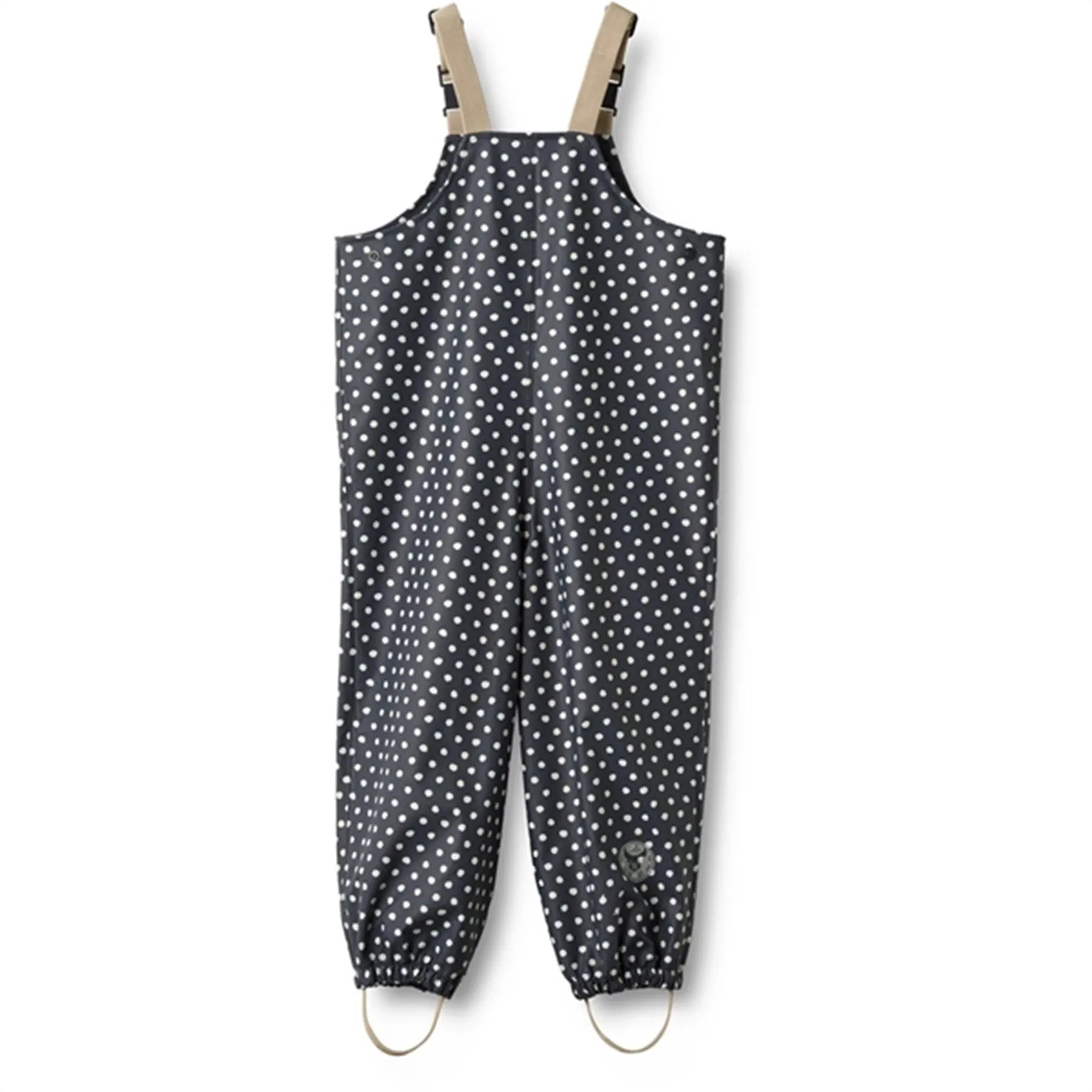 Wheat Rainwear Overall Charlo Ink Dots