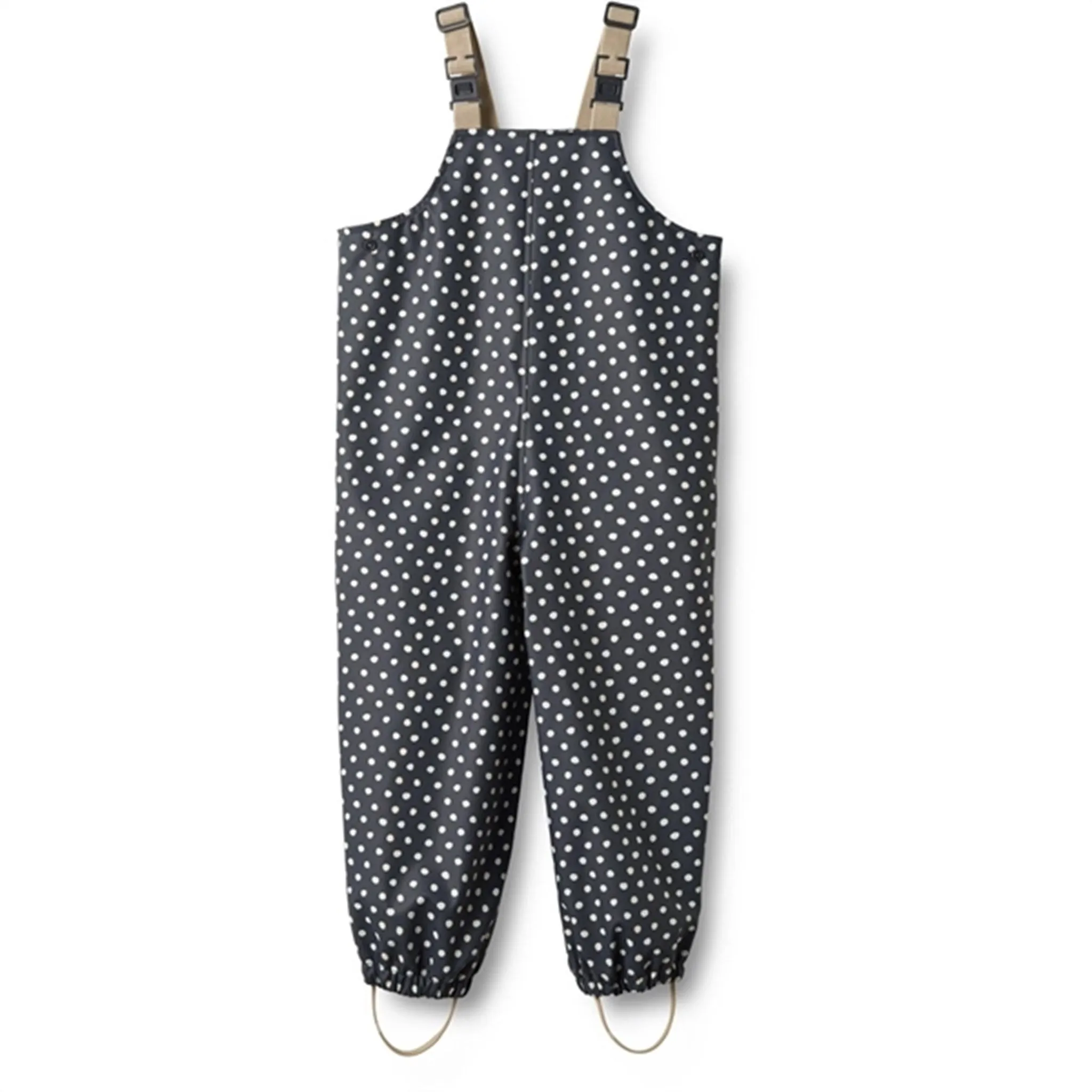 Wheat Rainwear Overall Charlo Ink Dots