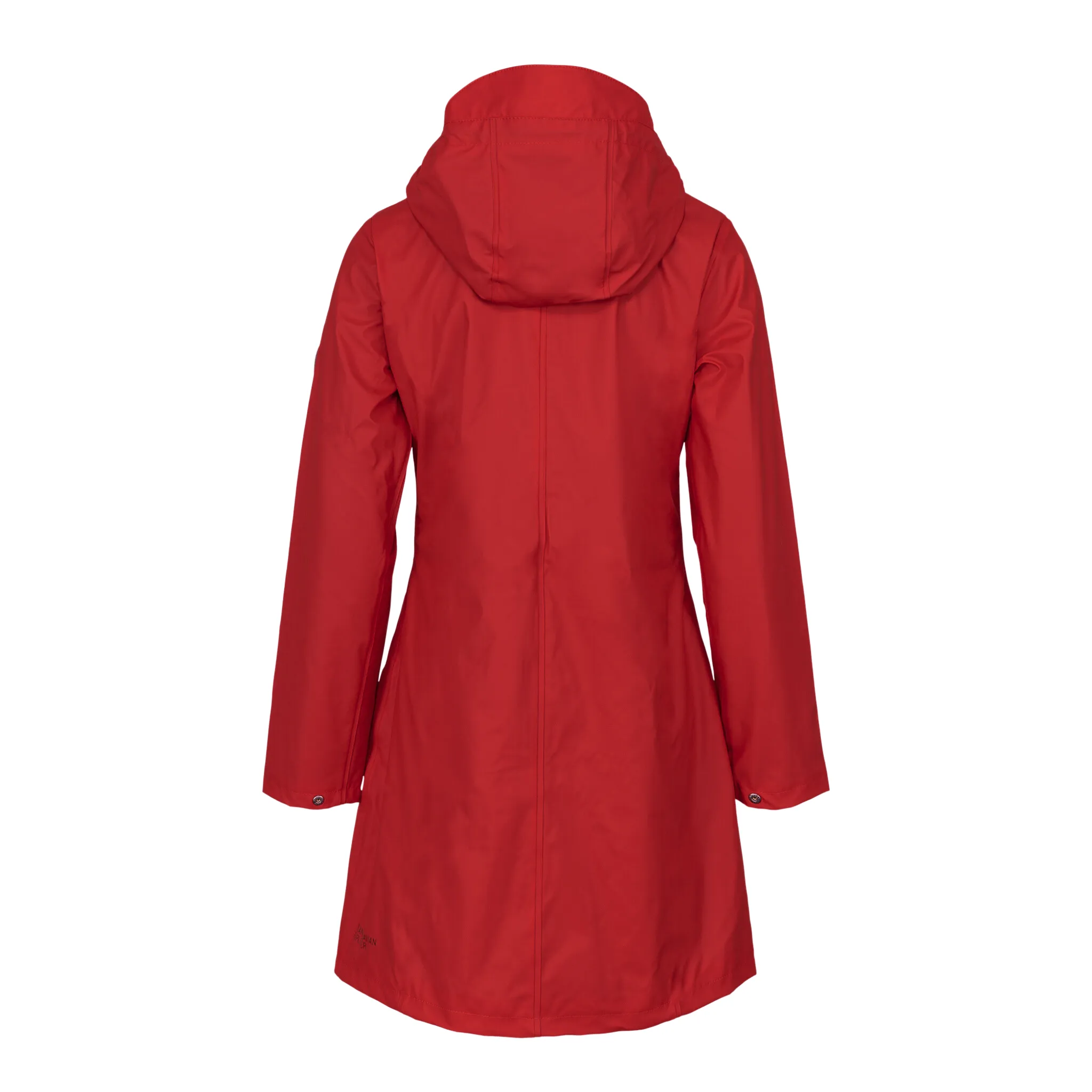 Women's Scandinavian Raincoat - Red