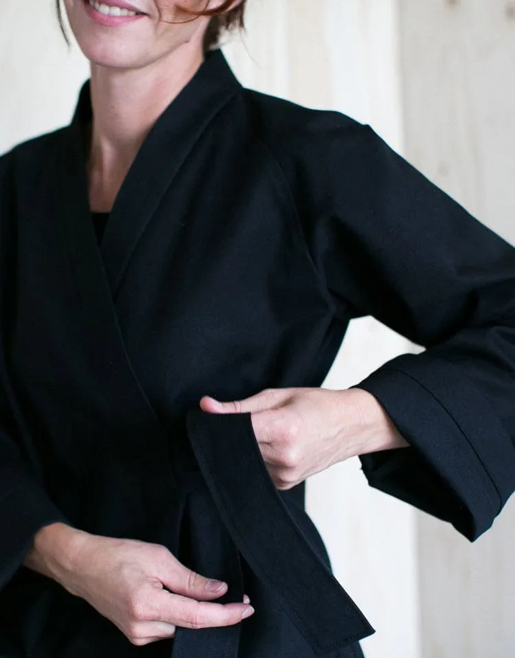 Wrap Jacket Sewing Pattern, The Assembly Line