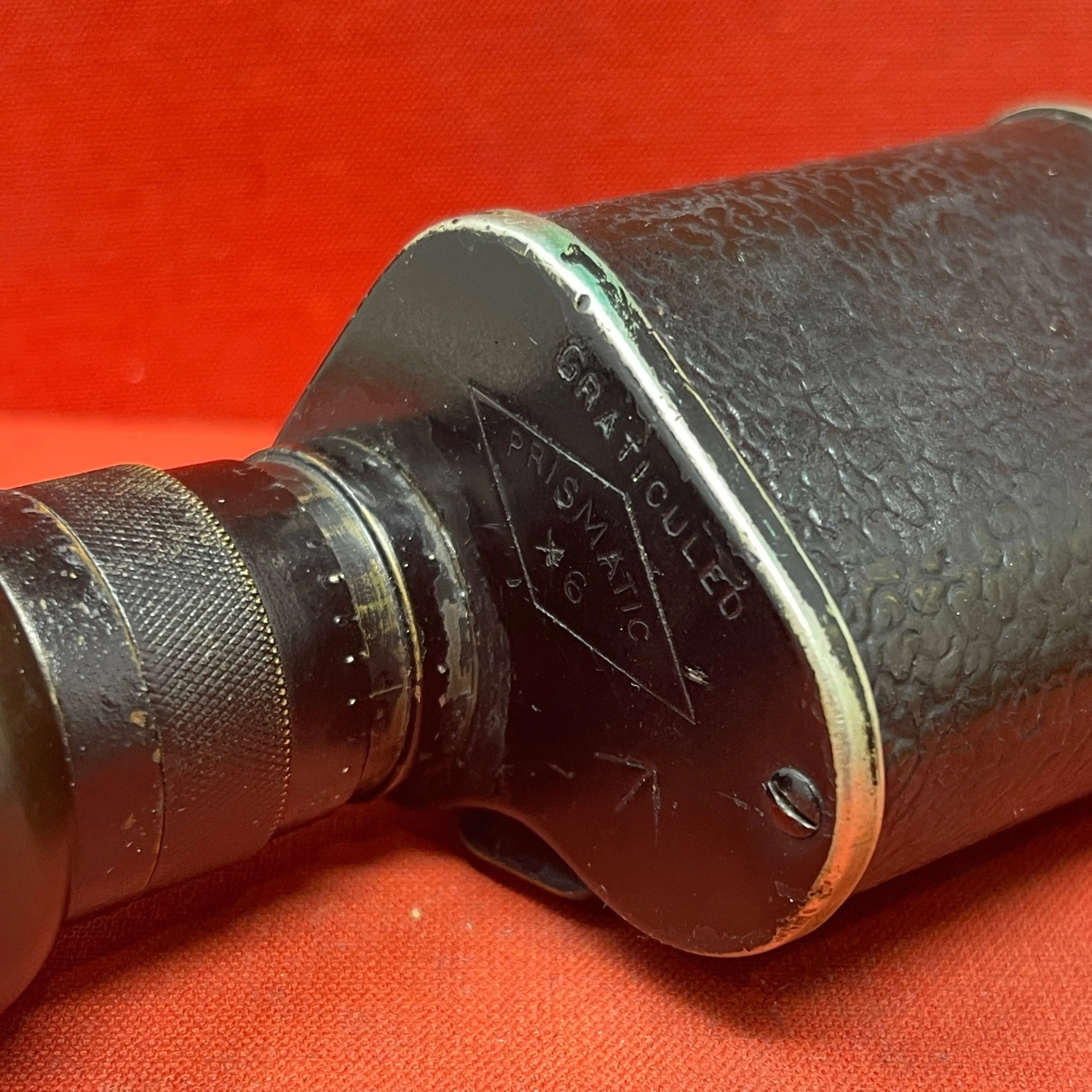 WW2 British Army  Graticued Prismatic x 6 Monocular