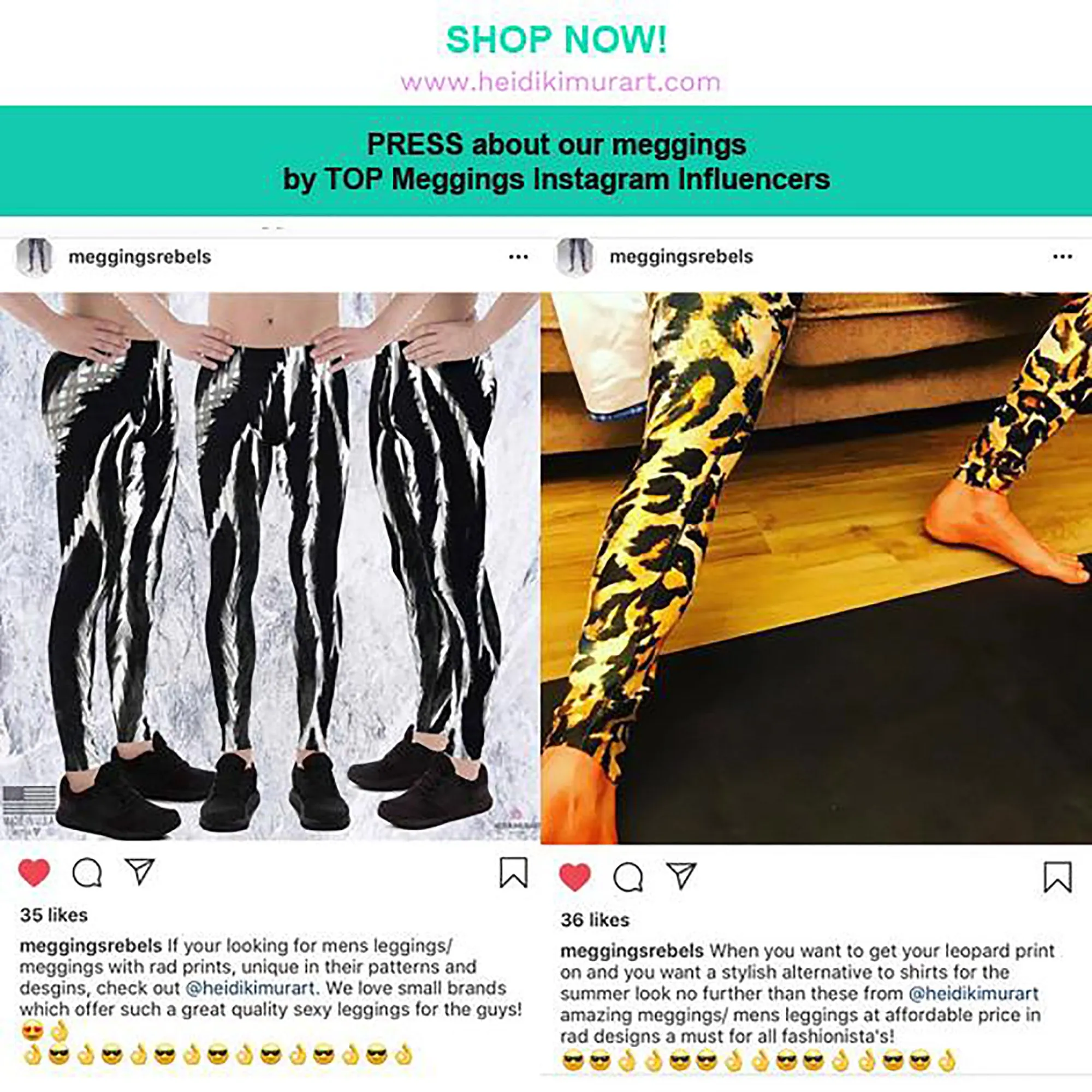 Yellow Leopard Print Men's Leggings, Leopard Animal Print Best Premium Running Tights For Men - Made in USA/EU/MX