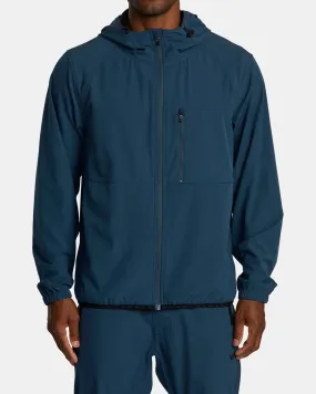 Yogger Zip-Up Hooded Jacket II - Petrol Blue